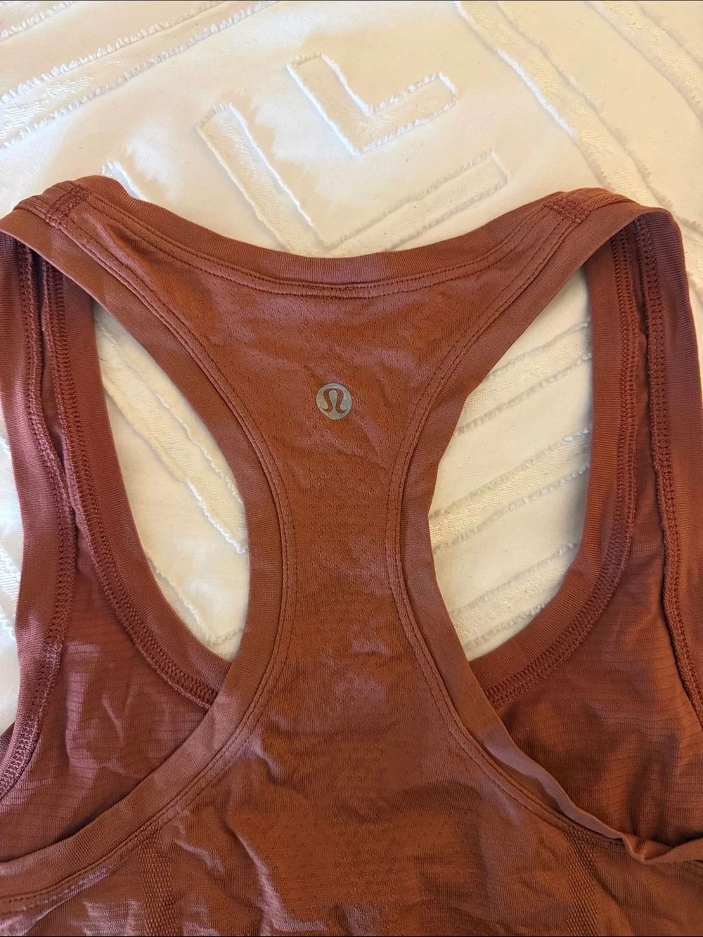 lululemon athletica Women's Racerback Tank — Rust Brown